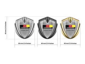 Hamann Silikon Emblem Abzeichen Luxus Design Legierung Kante